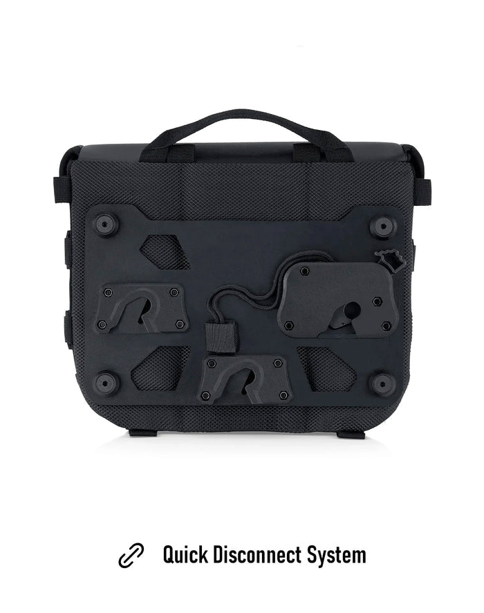10L - Incognito Quick Mount Small Triumph Street Scrambler (2016-21) Solo Saddlebag (Left Only) Quick Disconnect System