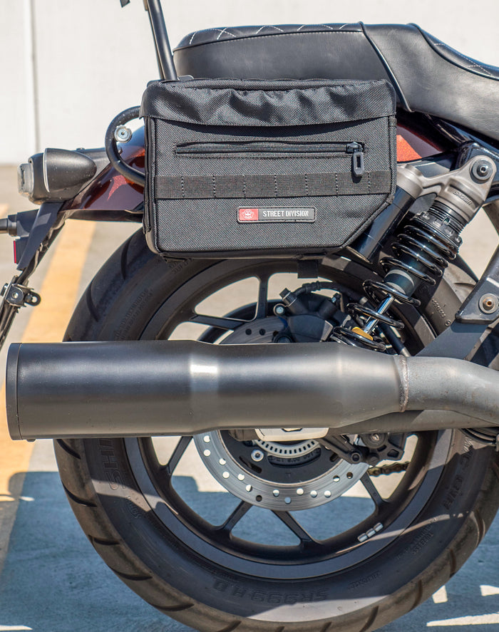 8L - Patriot Small Honda Rebel 1100 Motorcycle Throw Over Saddlebags v4