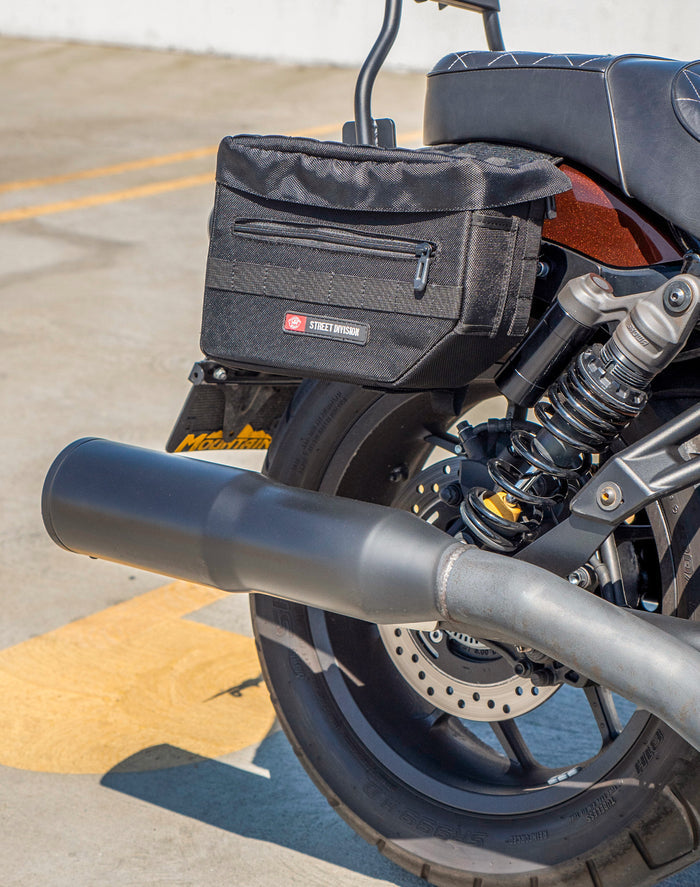 8L - Patriot Small Honda Rebel 1100 Motorcycle Throw Over Saddlebags v2