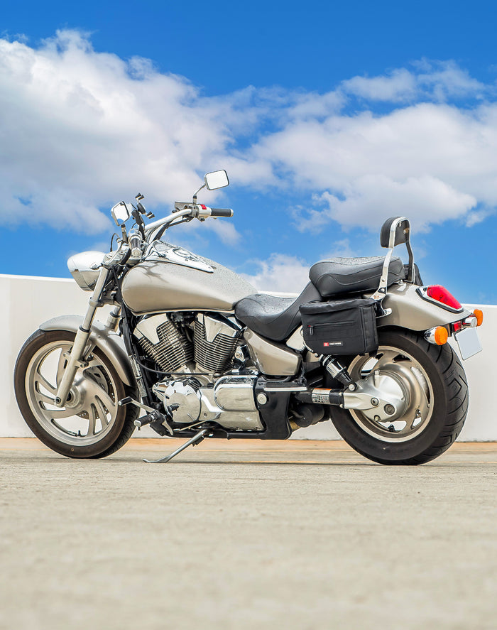 8L - Patriot Small Honda VTX 1800 C Throw Over Saddlebags v1