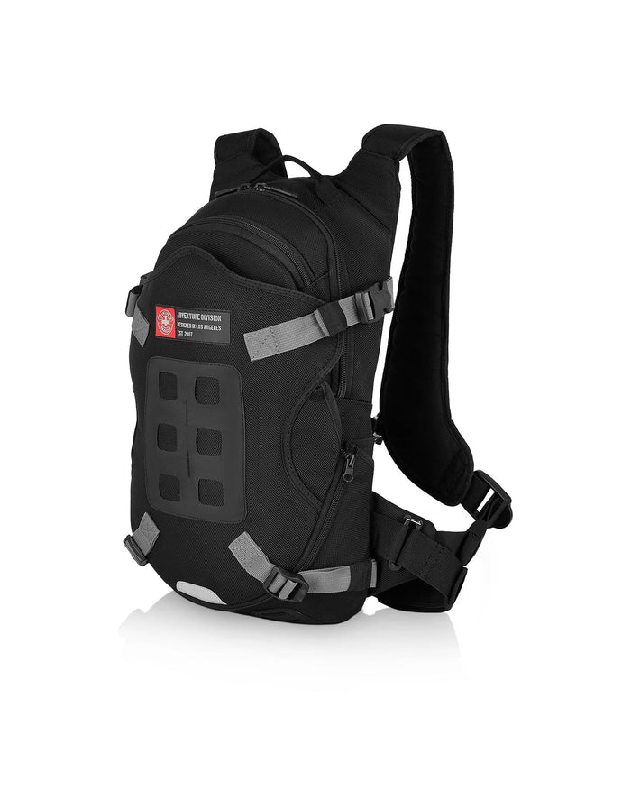 12L - Explorer Adventure Touring Backpack with Chest Harness Main View