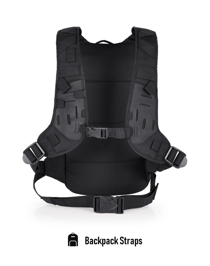 12L - Explorer Adventure Touring Backpack Backpack Straps