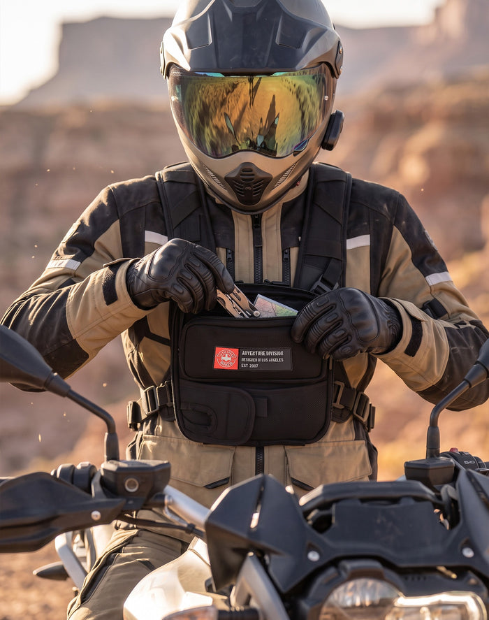 12L - Explorer BMW Adventure Touring Backpack with Chest Harness