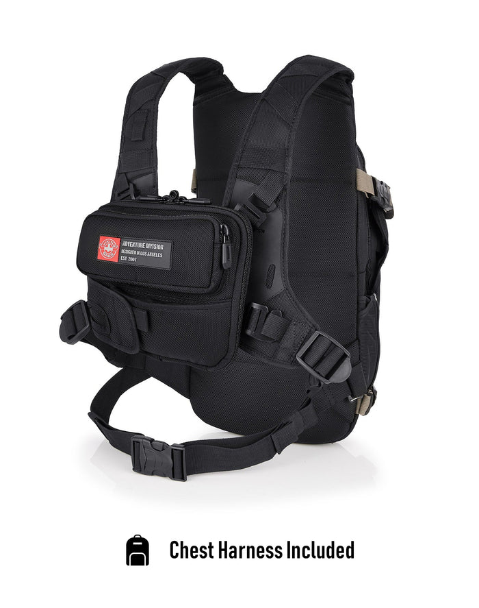 12L - Explorer Kawasaki Adventure Touring Backpack Chest Harness Included