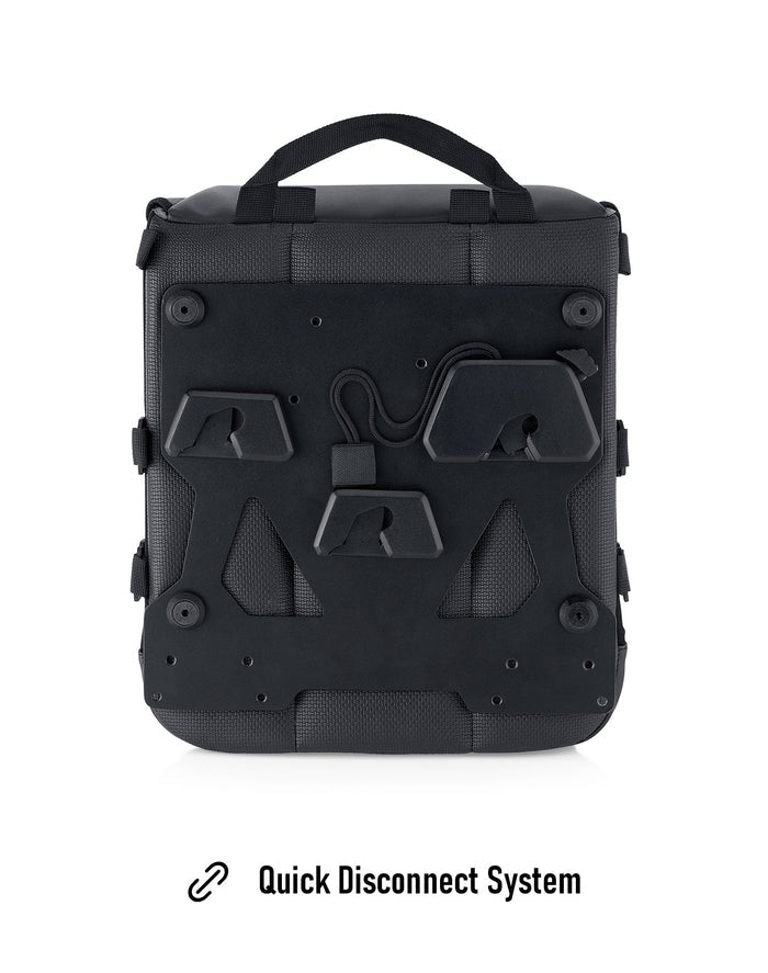 15L - Incognito Quick Mount Medium Triumph Scrambler 900 (2022-current) Solo Saddlebag (Left Only) Quick Disconnect System
