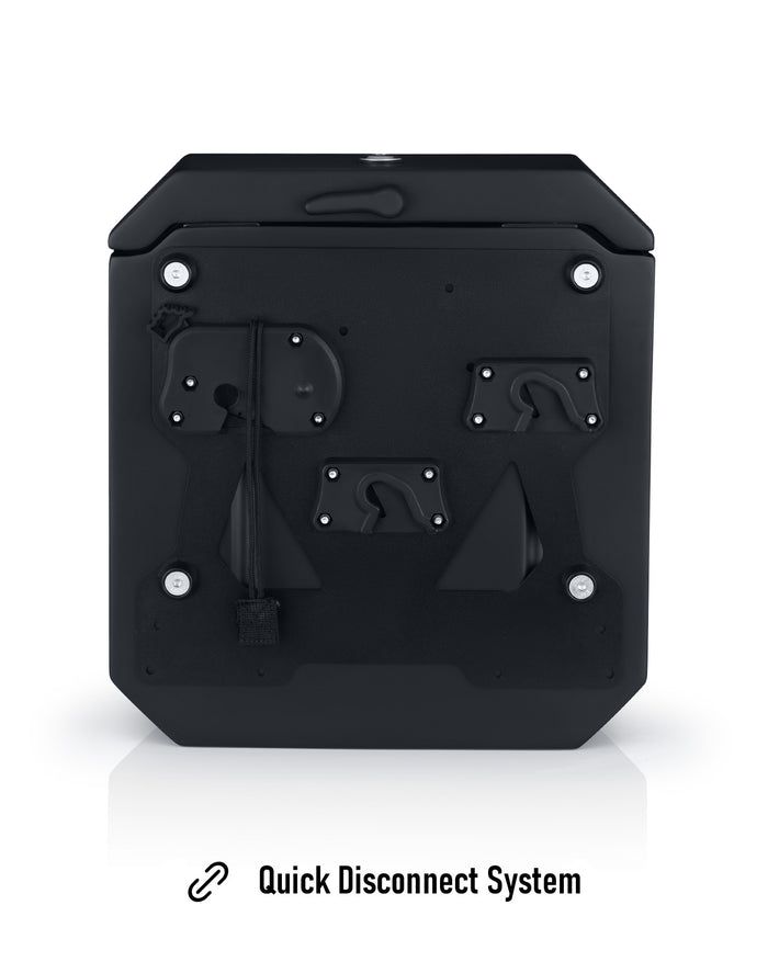 15L - Outlaw Quick-Mount Ducati Scrambler 1100/Special/Sport Matte Hard Solo Saddlebag (Right Only) Quick Disconnect System