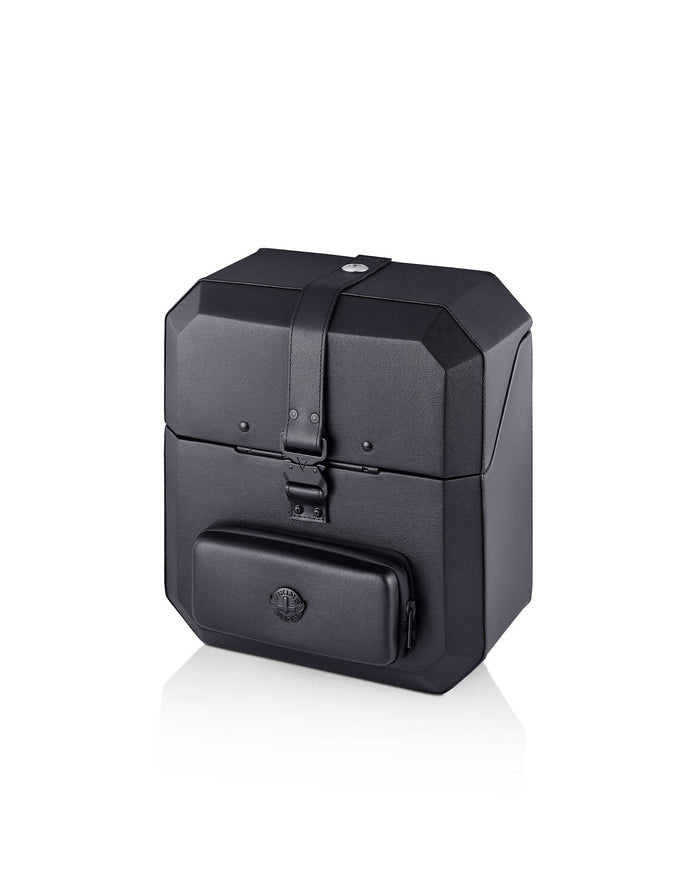 15L - Outlaw Quick Mount Medium Royal Enfield Himalayan 410 Hard Solo Saddlebag (Left Only) Hero Image