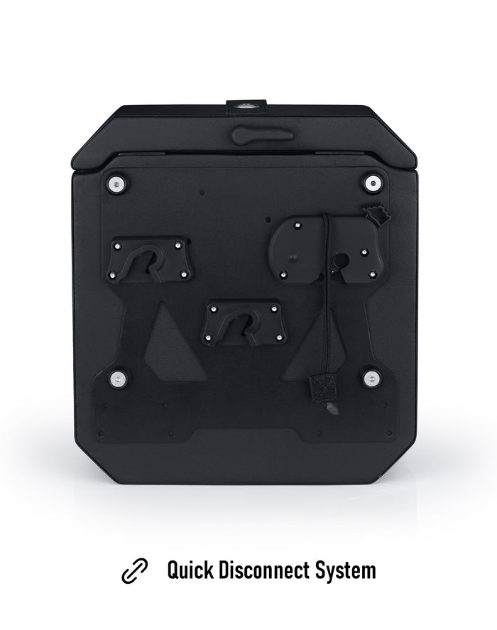 15L - Outlaw Quick Mount Medium Triumph Speed 400 Hard Solo Saddlebag (Left Only) Quick Disconnect System