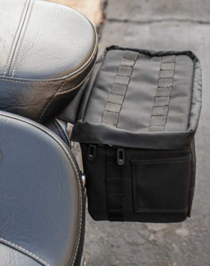 18L - Patriot Large Indian Scout Sixty Motorcycle Throw Over Saddlebags v3