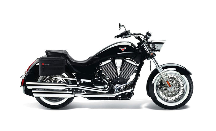18L - Patriot Large Victory Boardwalk Motorcycle Throw Over Saddlebags Bag on Bike @expand