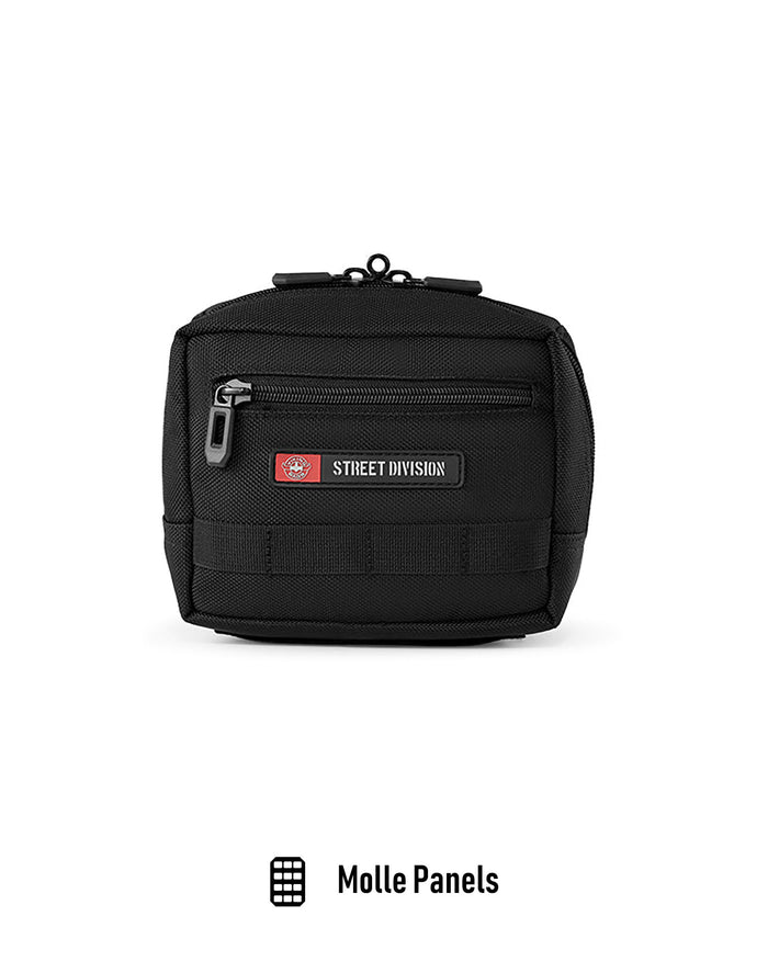 1L - Incognito Motorcycle Handlebar Bag MOLLE Panels