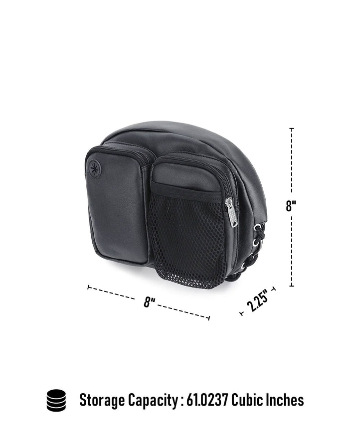 1L - Motorcycle Backrest Organizer Kit Storage Capacity