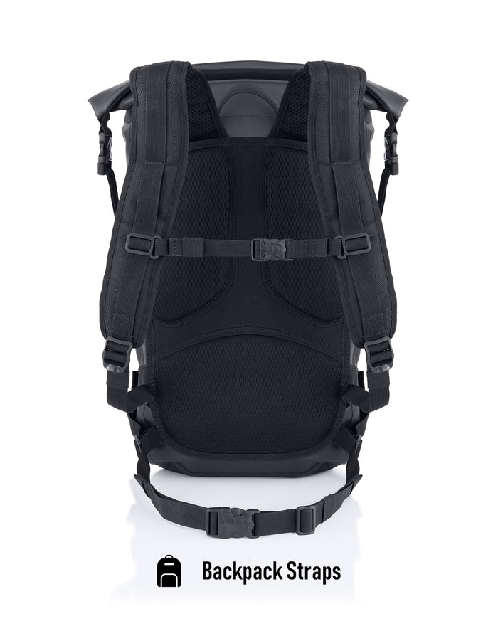 22L - Explorer Adventure Touring Backpack Backpack Straps