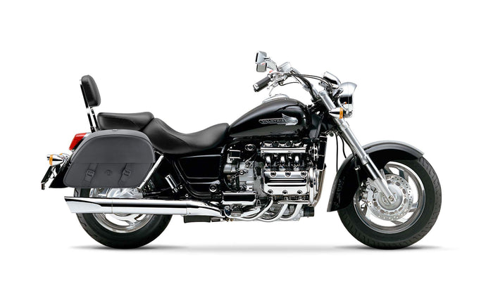 28L - Baelor Medium Honda Valkyrie 1500 Standard Motorcycle Saddlebags Bag on Bike @expand