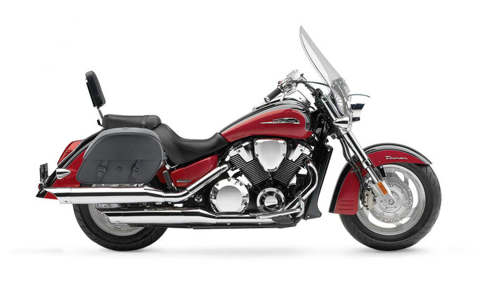 28L - Baelor Medium Honda VTX 1800 T Tourer Motorcycle Saddlebags @expand