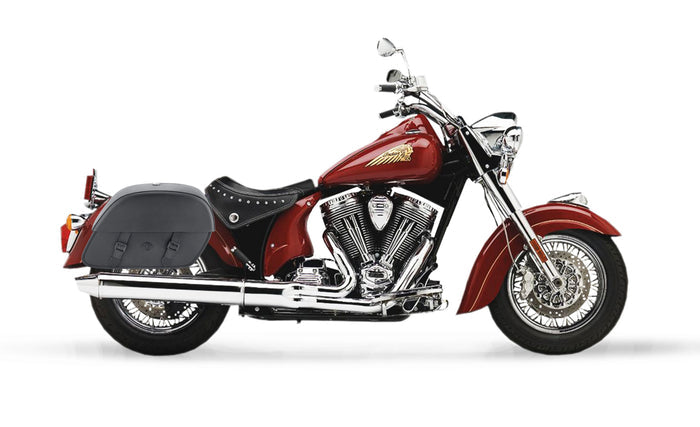 28L - Baelor Medium Indian Chief Standard Motorcycle Saddlebags Bag on Bike @expand