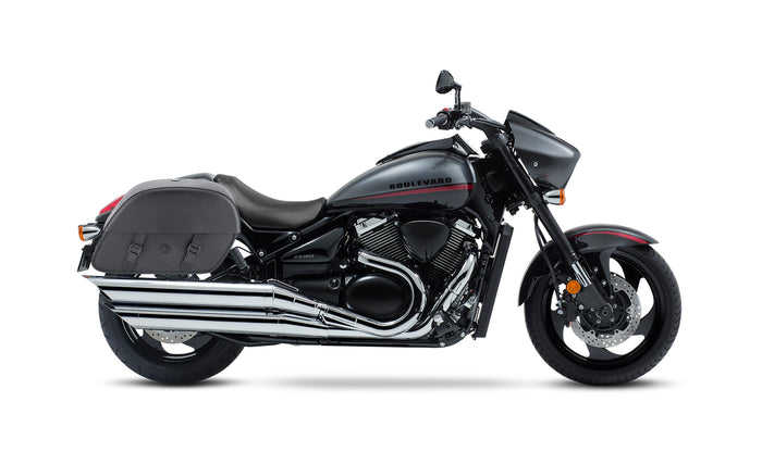 28L - Baelor Medium Suzuki Boulevard M90 VZ1500 Motorcycle Saddlebags Bag on Bike @expand