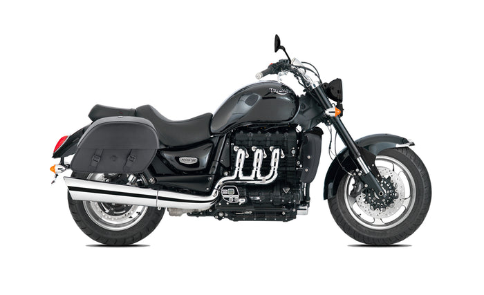 28L - Baelor Medium Triumph Rocket III Roadster Motorcycle Saddlebags Bag on Bike @expand