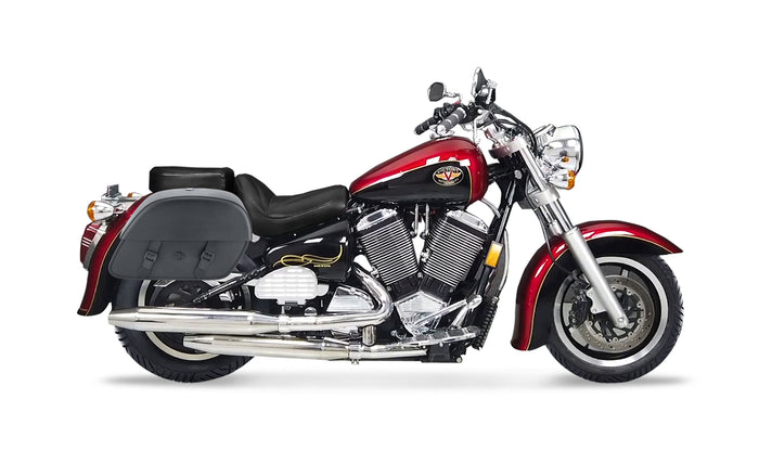 28L - Baelor Medium Victory V92C Motorcycle Saddlebags Bag on Bike @expand