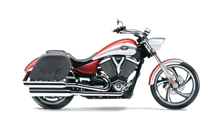 28L - Baelor Medium Victory Vegas Motorcycle Saddlebags Bag on Bike @expand