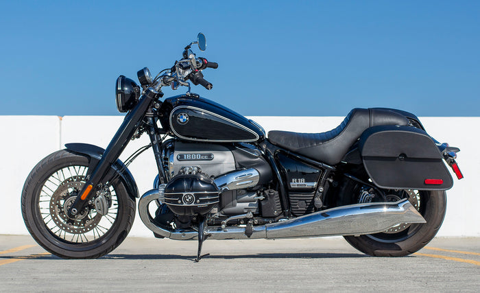 28L - Panzer Medium BMW R18 Motorcycle Saddlebags @expand