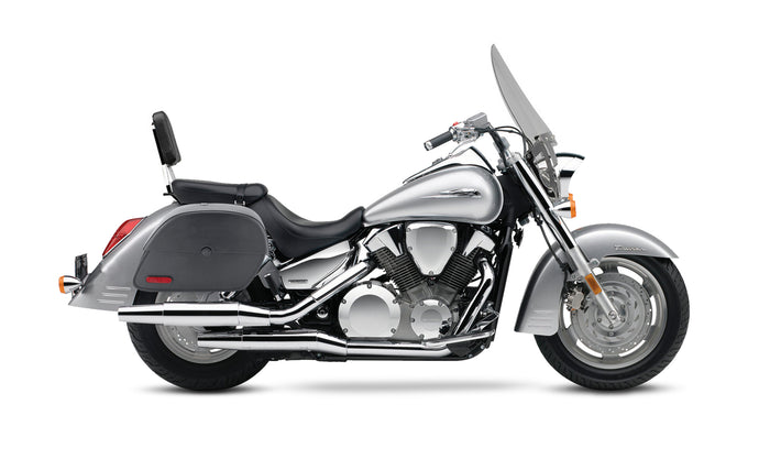 28L - Panzer Medium Honda VTX 1300 T Tourer Motorcycle Saddlebags @expand
