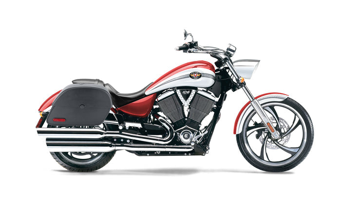 28L - Panzer Medium Victory Vegas Motorcycle Saddlebags Bag on Bike @expand