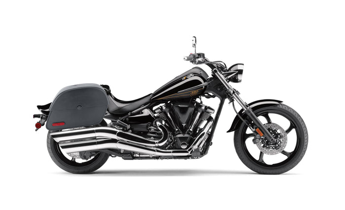 28L - Panzer Medium Yamaha Raider Motorcycle Saddlebags Bag on Bike @expand