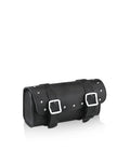 2L - Armor Studded Ducati Leather Motorcycle Fork Bag Main View