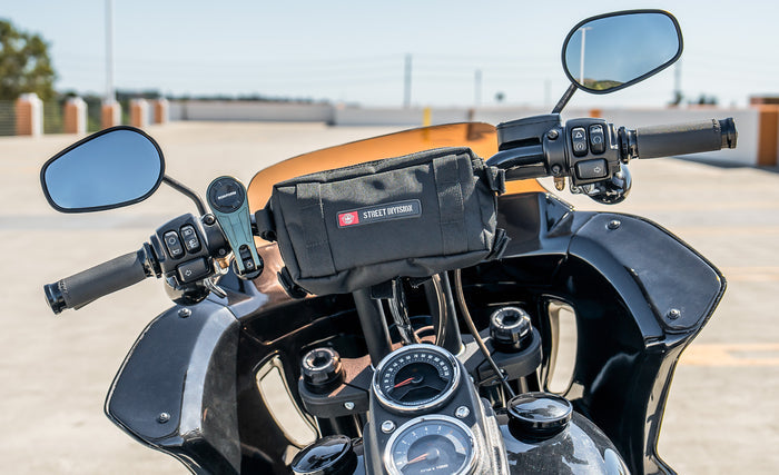 2L - Patriot Royal Enfield Motorcycle Handlebar Bag @expand