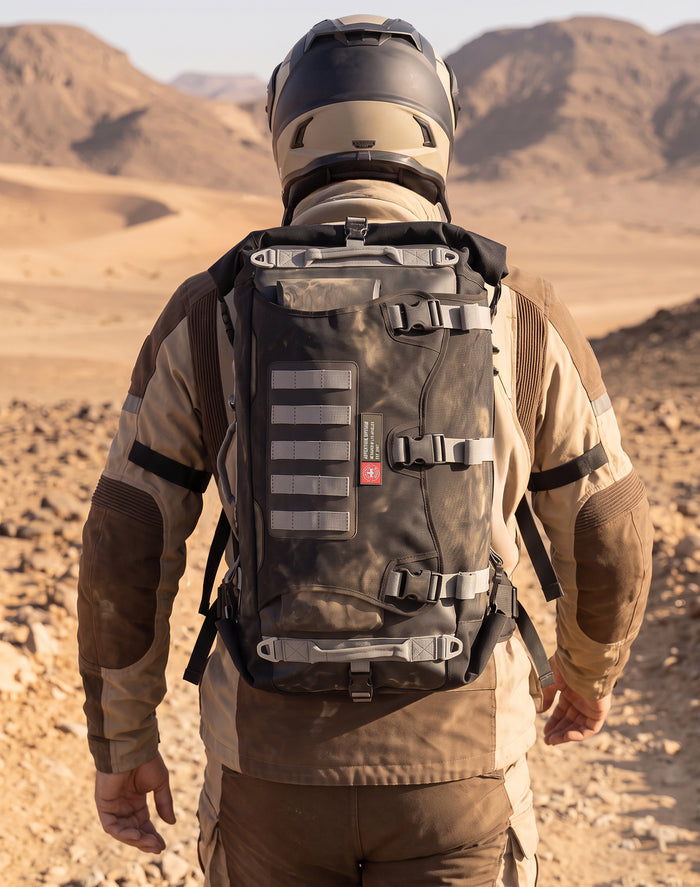 30L - Apex Ducati Adventure Touring Backpack Lifestyle