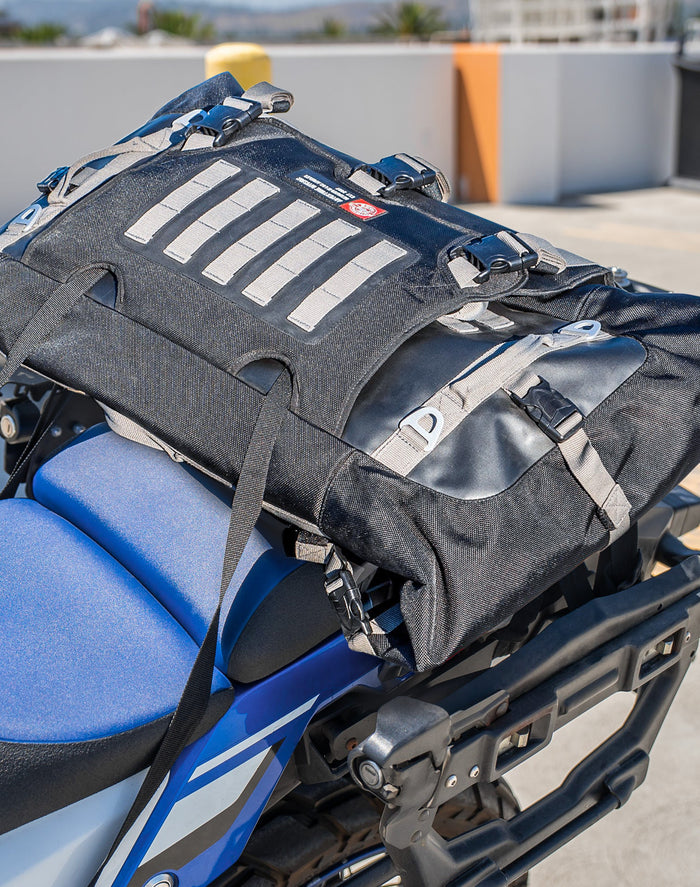 30L - Apex Suzuki ADV Touring Duffel Bag Lifestyle Vertical