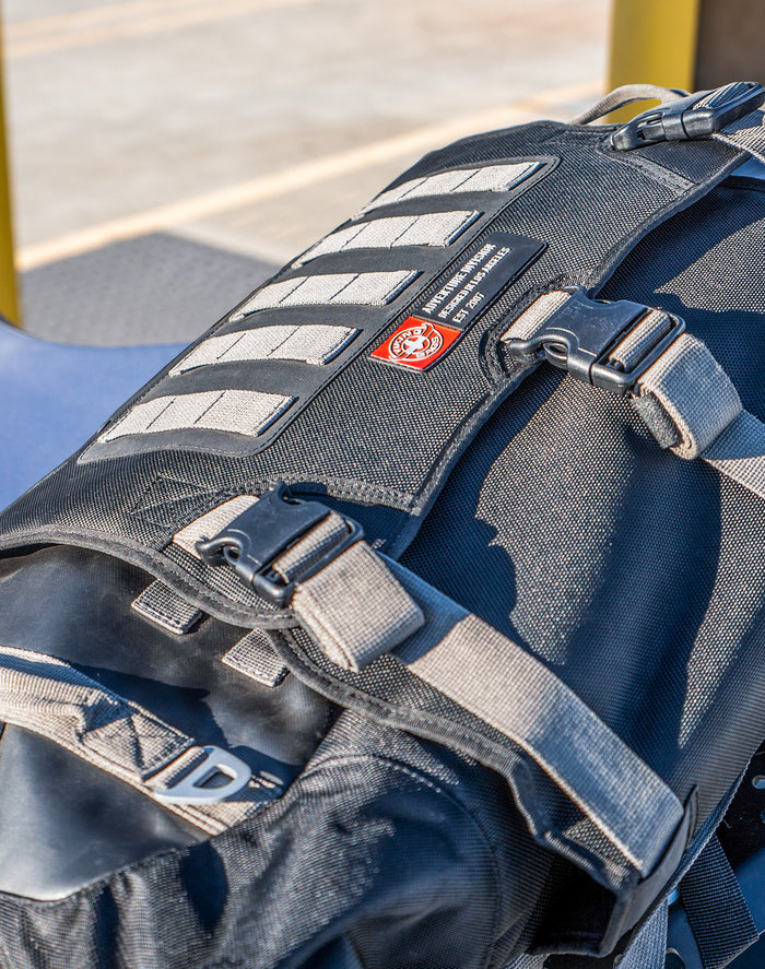 30L - Apex Suzuki ADV Touring Duffel Bag Lifestyle Vertical