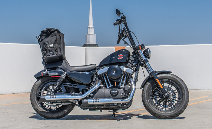 32L - Renegade XL Triumph Motorcycle Sissy Bar Bag @expand