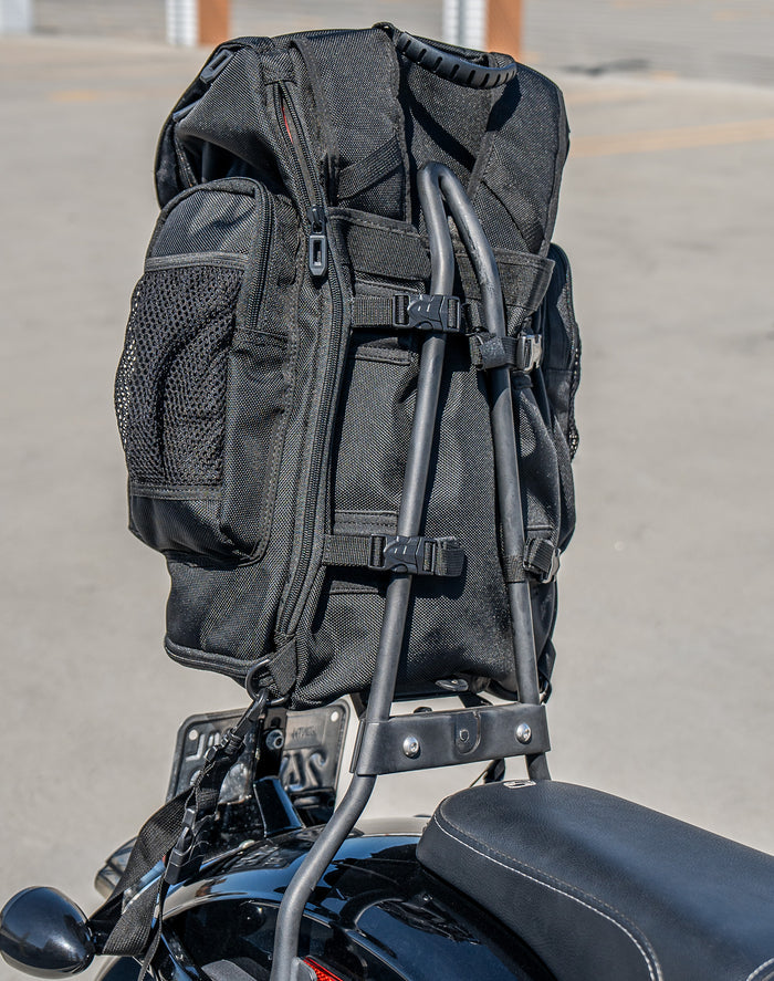 32L - Trident Large Motorcycle Sissy Bar Backpack v3