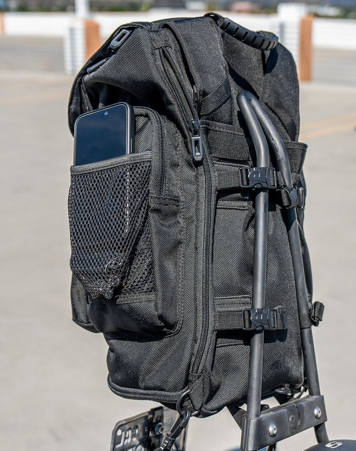 32L - Trident Large Victory Motorcycle Sissy Bar Backpack v4