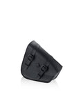 3L - Dark Age Plain Leather Motorcycle Swing arm Bag For Harley Softail Main View