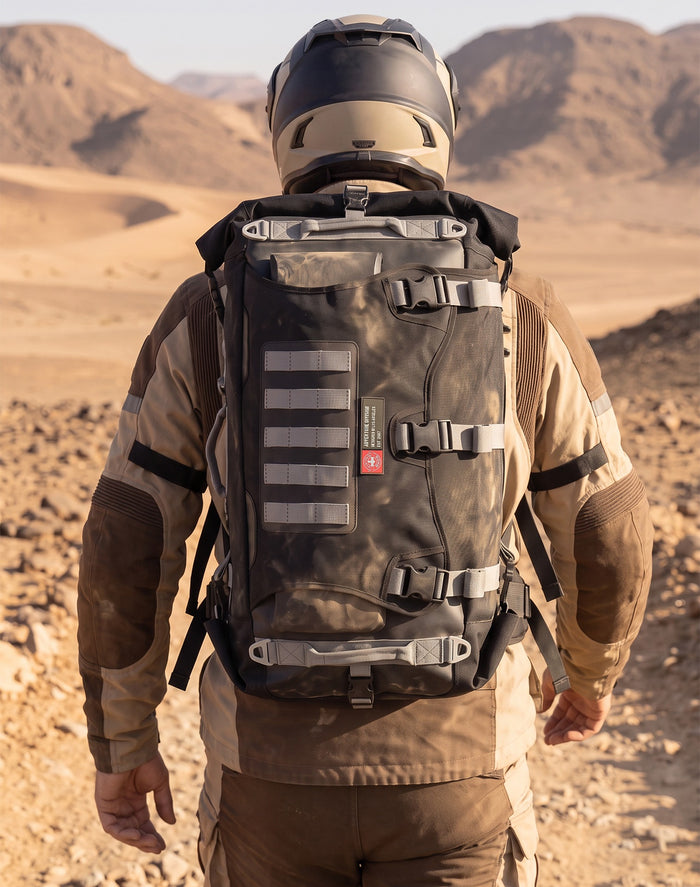 40L - Apex Adventure Touring Backpack Lifestyle