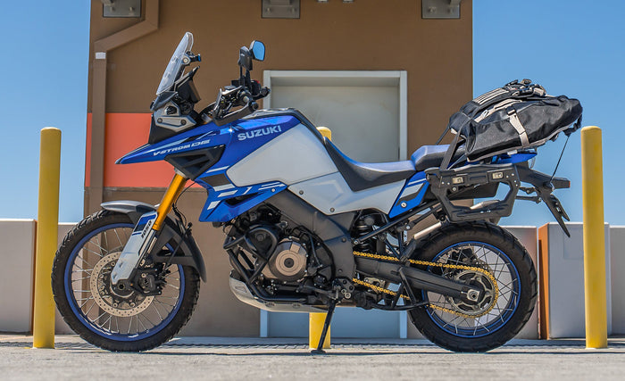 40L - Apex Suzuki Adventure Touring Backpack Lifestyle @expand