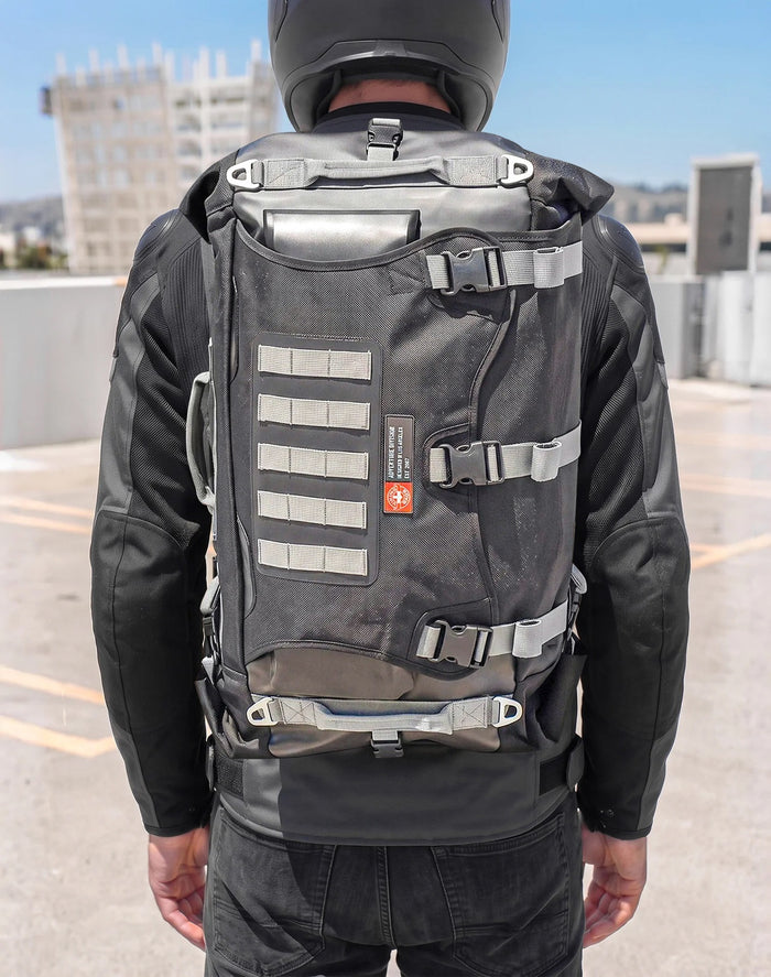 40L - Apex Suzuki Adventure Touring Backpack Lifestyle Vertical