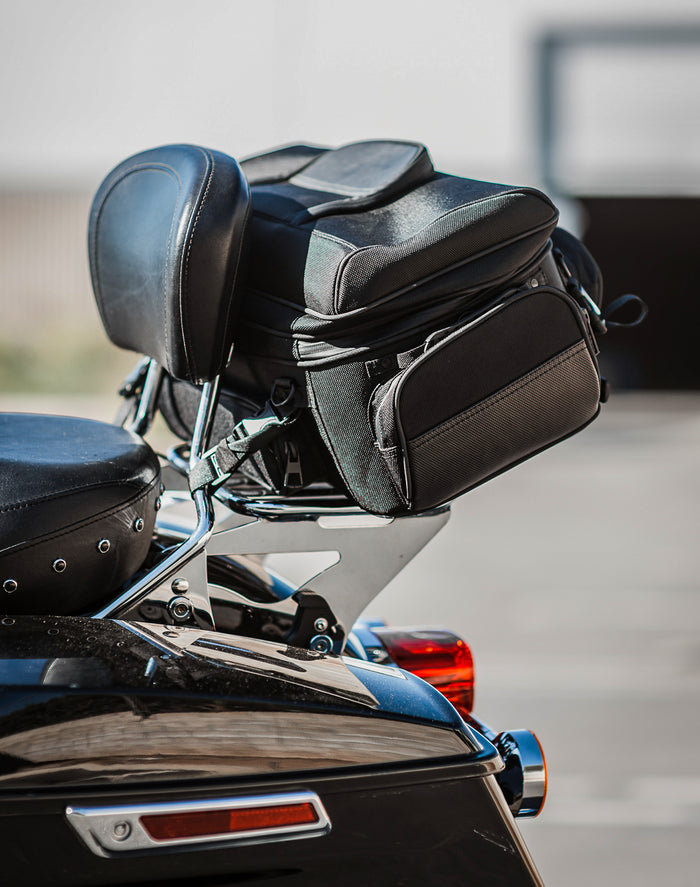 42L - Voyage Elite XL Triumph Motorcycle Luggage Rack Bag v3