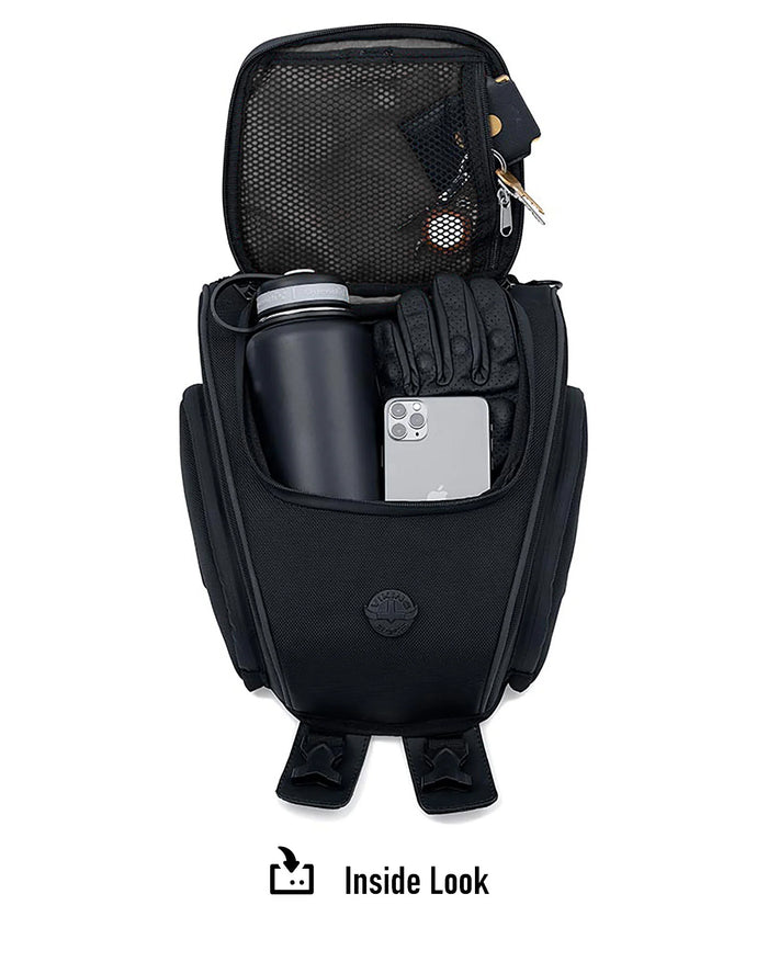 4L - Electra Motorcycle Tank Bag for Harley Livewire Inside Look