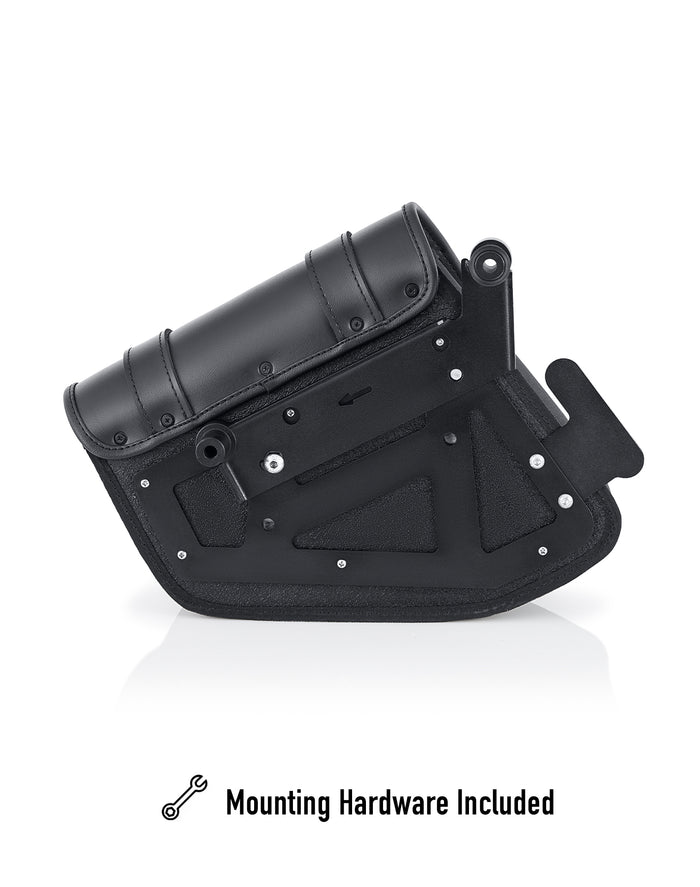 4L - Pony Indian Scout Bobber Sixty Leather Motorcycle Solo Bag (Right Only) Mounting Hardware Included