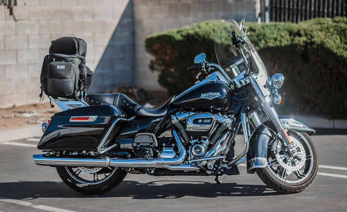 57L - Voyage Premium XL Victory Motorcycle Sissy Bar Bag @expand