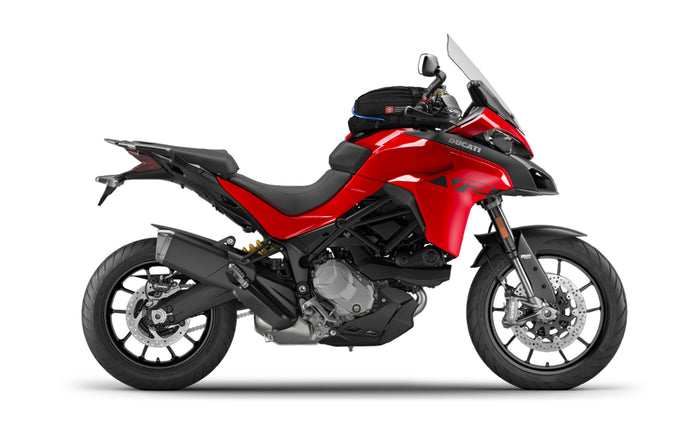 7L - Apex Ducati ADV Touring Backpack with Hydration Pack Bsg on Bike @expand
