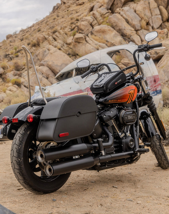9L - Voyage Motorcycle Tank Bag for Harley Softail v1