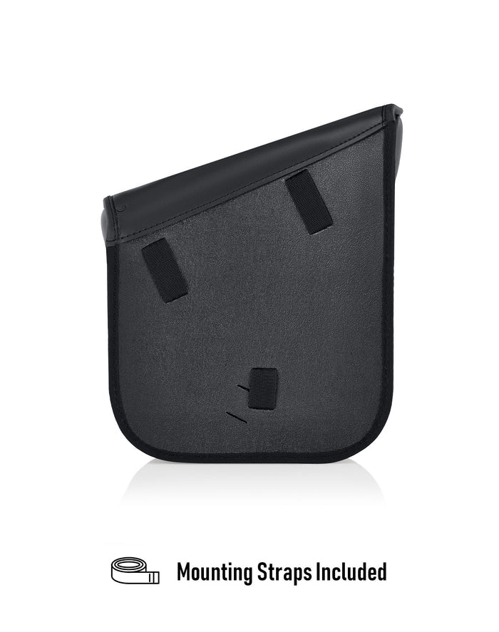 8L - Drift Leather Swingarm Bag for Harley-Davidson Softail (Left-Only)Mounting Straps Included