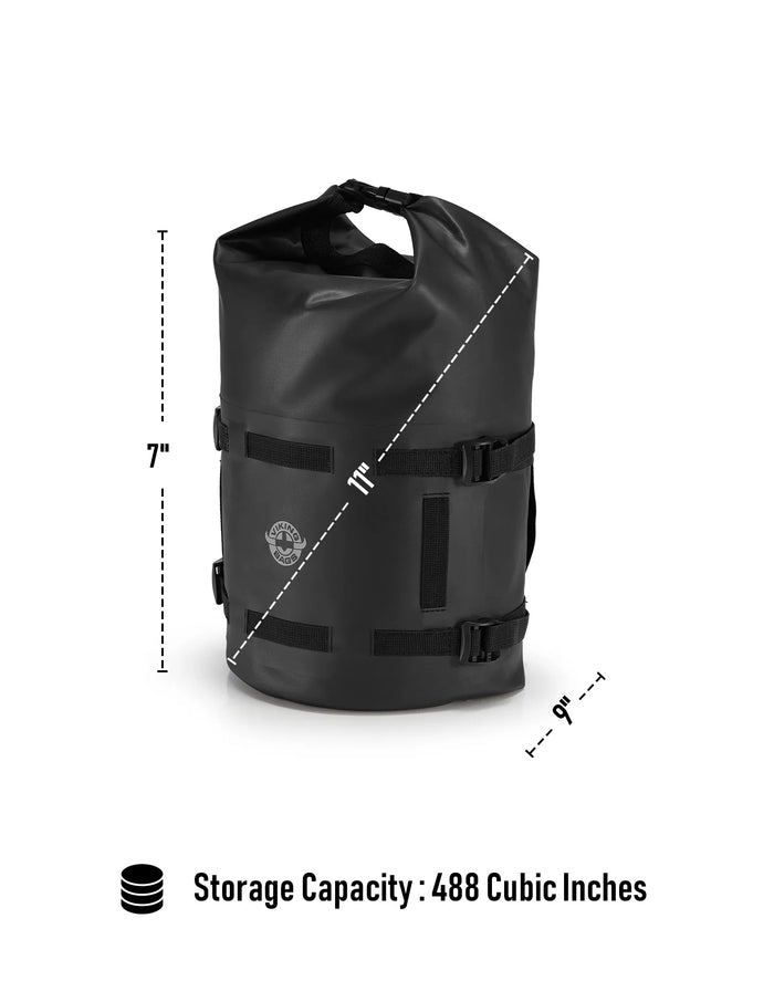 8L - Odyssey ADV Touring Tailpack Storage Capacity