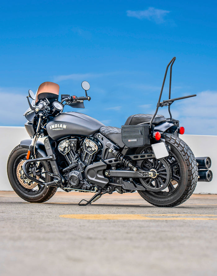 8L - Patriot Small Indian Scout Bobber Throw Over Saddlebags