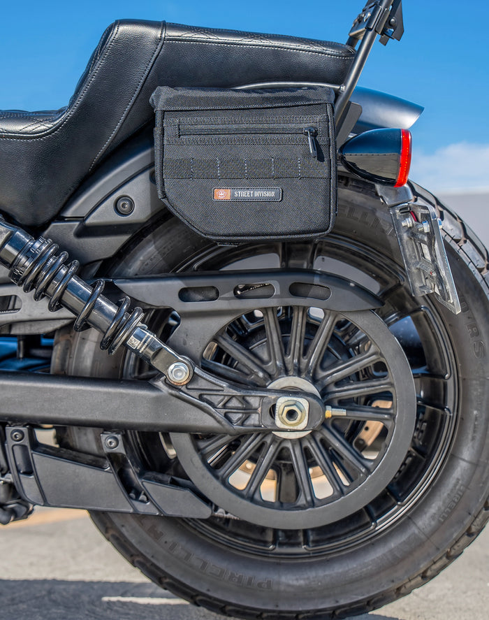 8L - Patriot Small Indian Scout Bobber Throw Over Saddlebags